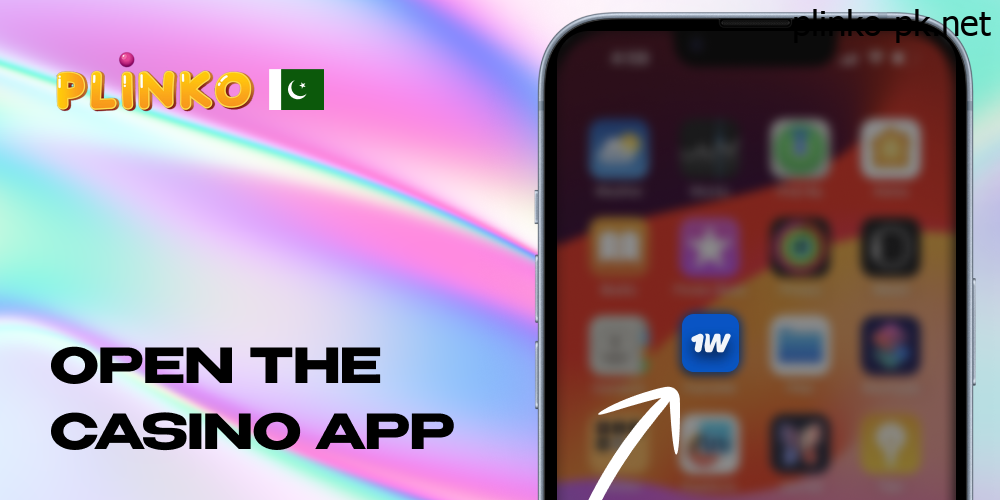 Open the Casino app and start to play Plinko Game