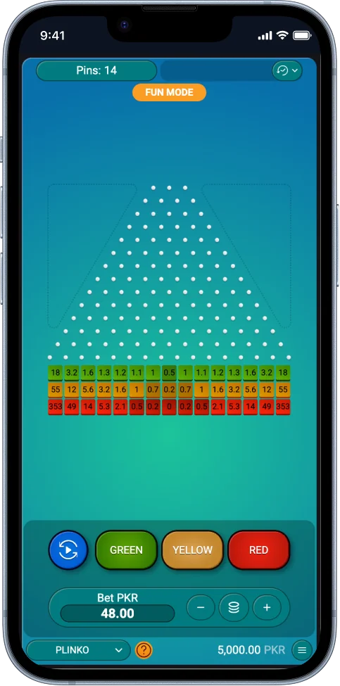 Plinko Screen Game