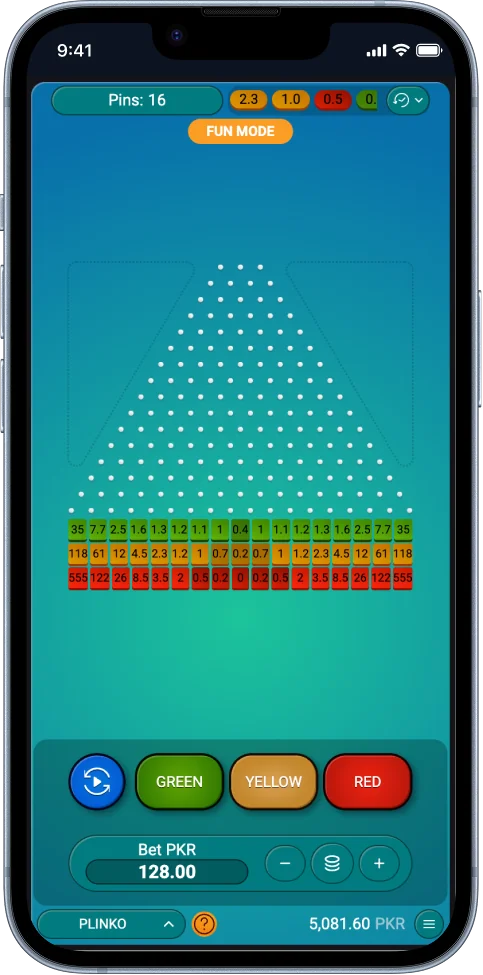 Plinko Screen Game